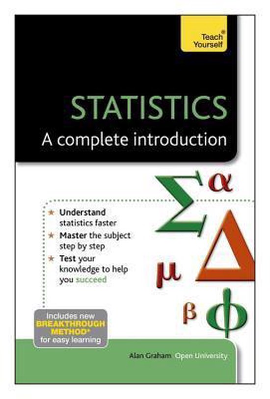 Statistics - A Complete Introduction: Teach Yourself - cover