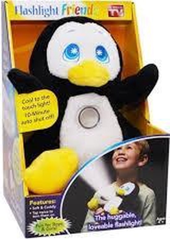 Flash Light knuffel dier Pinguin |