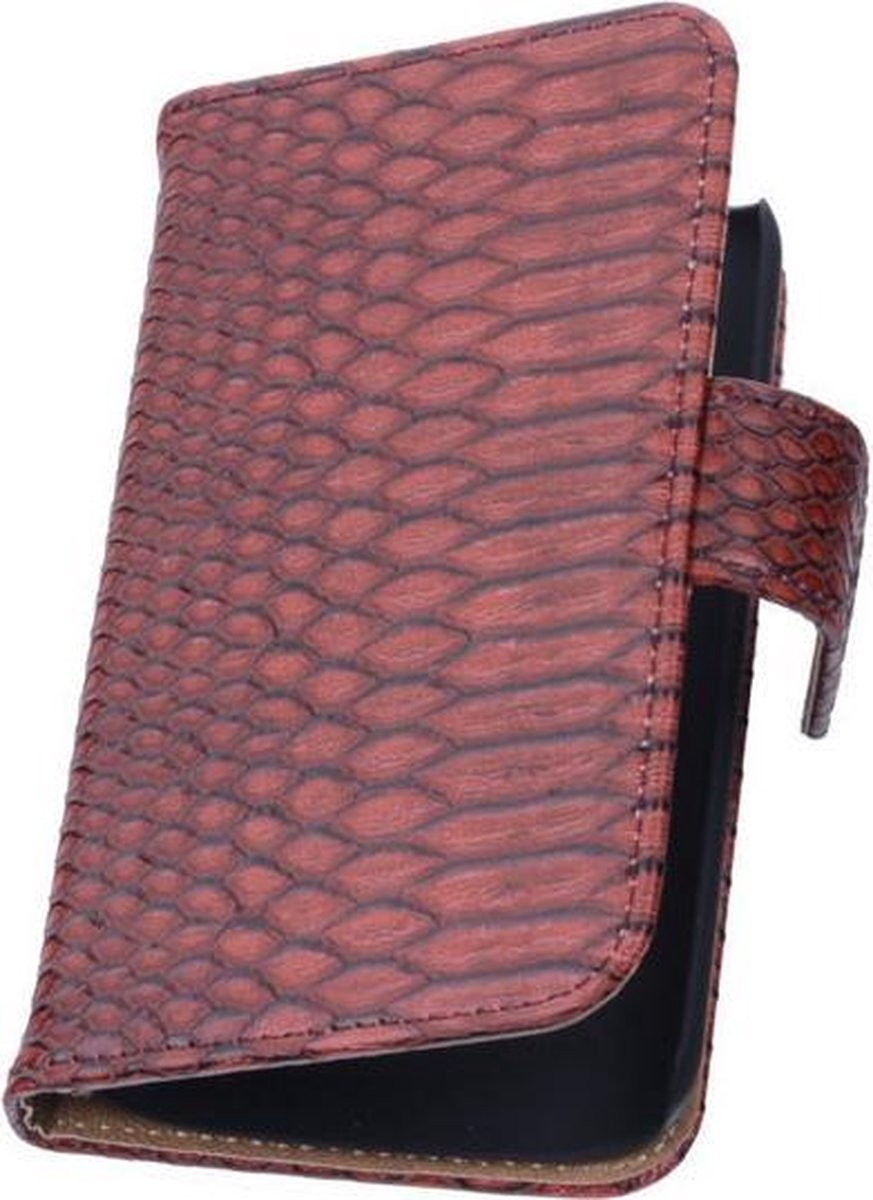 Rood Slang Samsung Galaxy Core 2 Book/Wallet Case/Cover