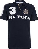 HV Polo Favouritas EQ SS - Heren Poloshirt - Navy - S