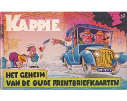 Omslag van Kappie het geheim van de oude prentbriefkaarten