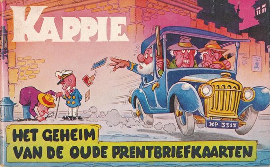 Kappie het geheim van de oude prentbriefkaarten - cover