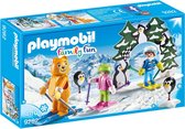 PLAYMOBIL Family Fun Skischooltje  - 9282