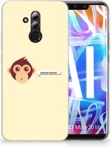 Huawei Mate 20 Lite Uniek TPU Hoesje Monkey