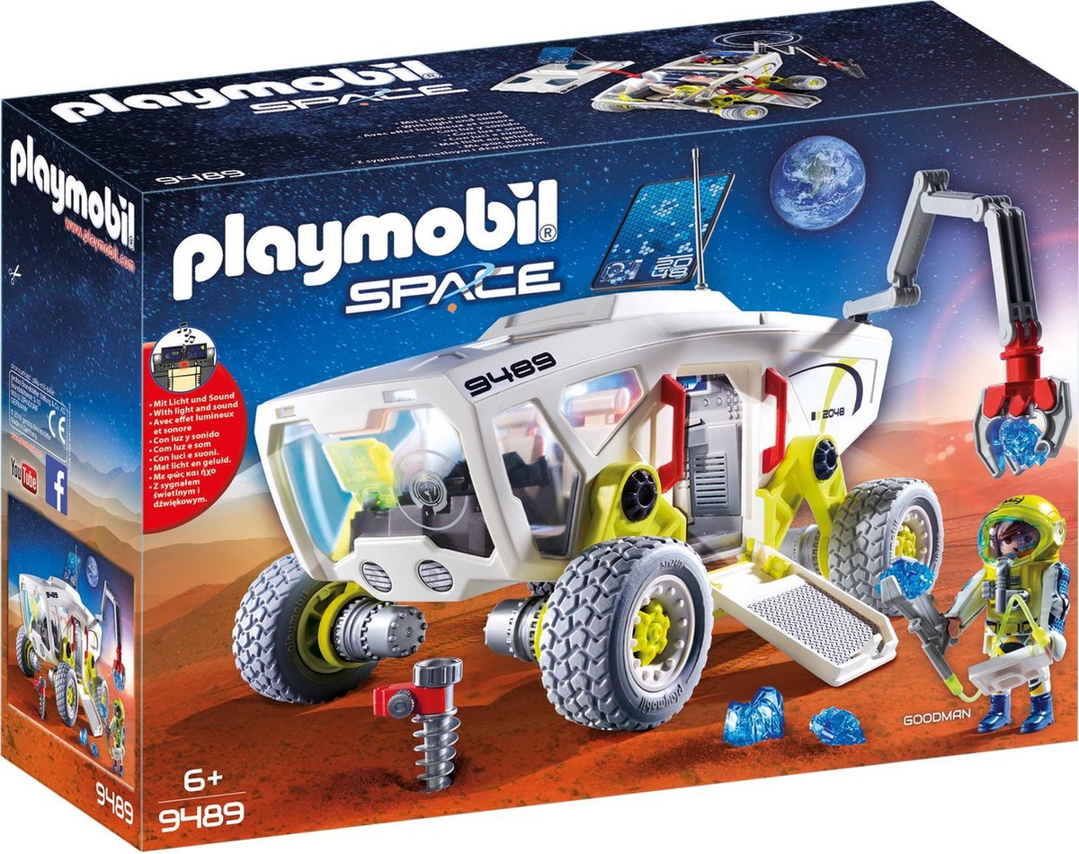 PLAYMOBIL Mars-verkenningsvoertuig - 9489 | bol.com