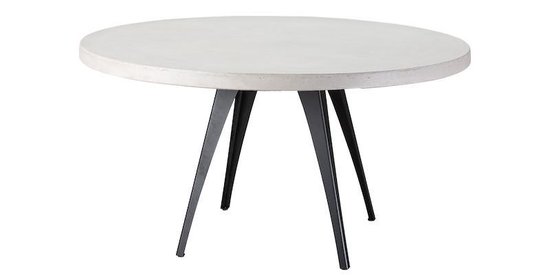 Table du Sud - Beton ronde tafel Xavier - 150 cm | bol.com