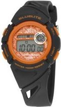 Nowley 8-6237-0-3 digitaal horloge 37 mm 100 meter zwart/ oranje