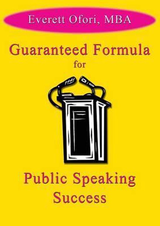 Guaranteed Formula for Public Speaking Success - cover