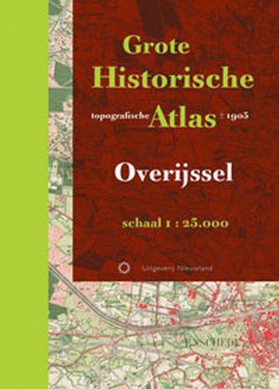 Omslag van Grote Historisch Atlas Overijssel door H. Wonink