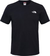 The North Face S/s Simple Dome Tee - Eu Outdoorshirt Heren - TNF Black