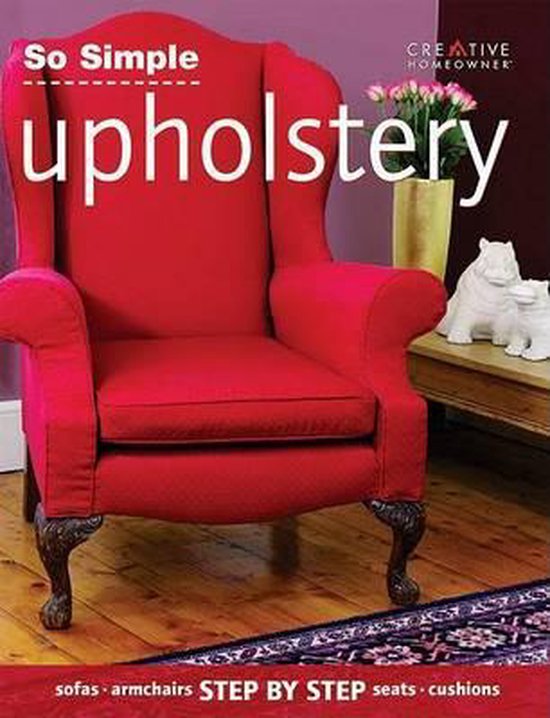 So Simple Upholstery - cover