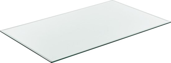 hout verdiepen Seraph Glasplaat ESG veiligheidsglas 8 mm voor tafels 120x65 cm | bol.com