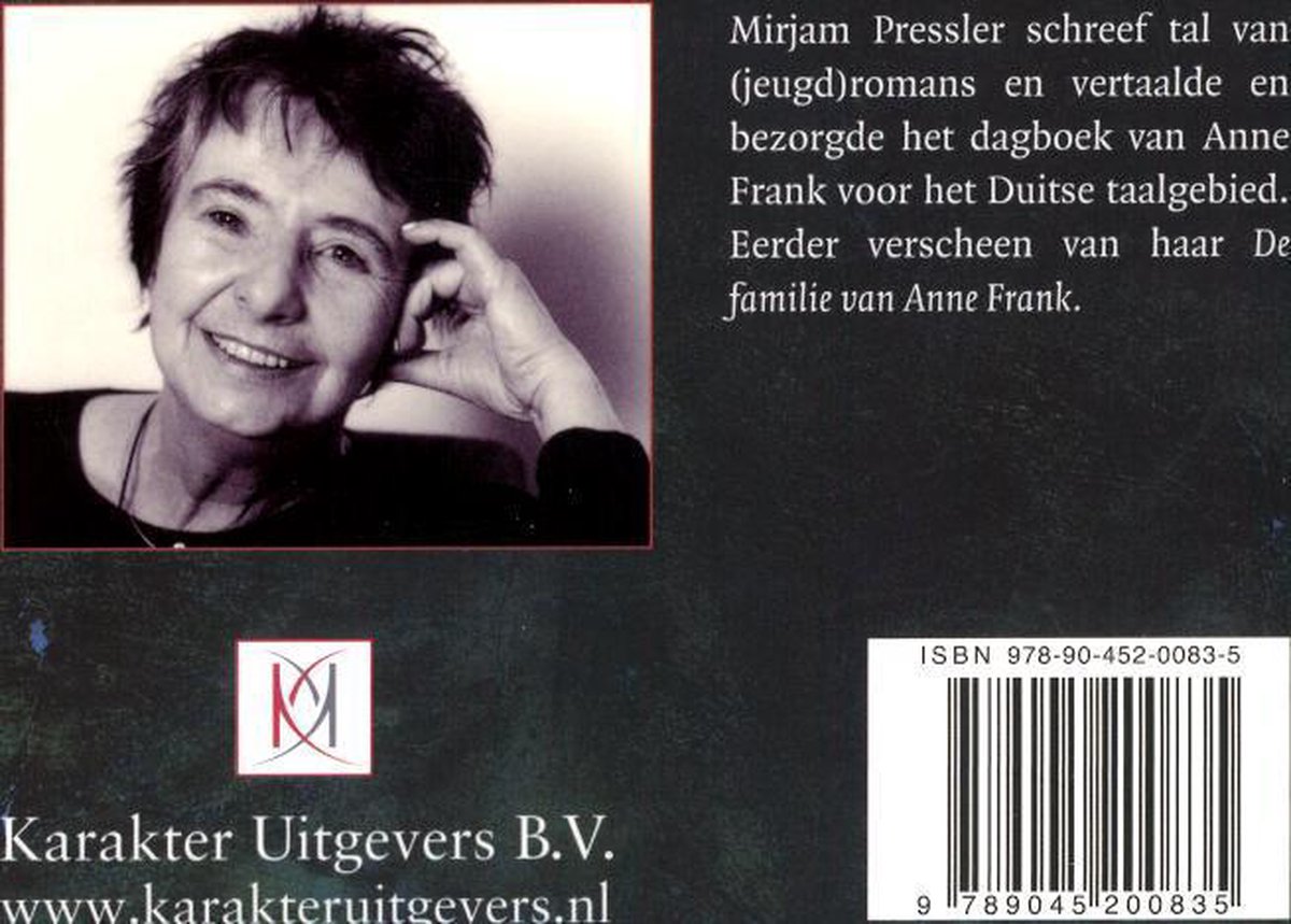 Een boek voor Hanna - back cover
