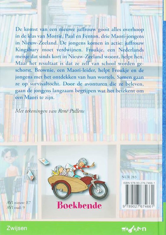 Boekbende - Gebakken juf met kiwisaus