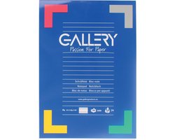 Gallery schrijfblok, ft A4, gelijnd, 100 vel, 1 stuk