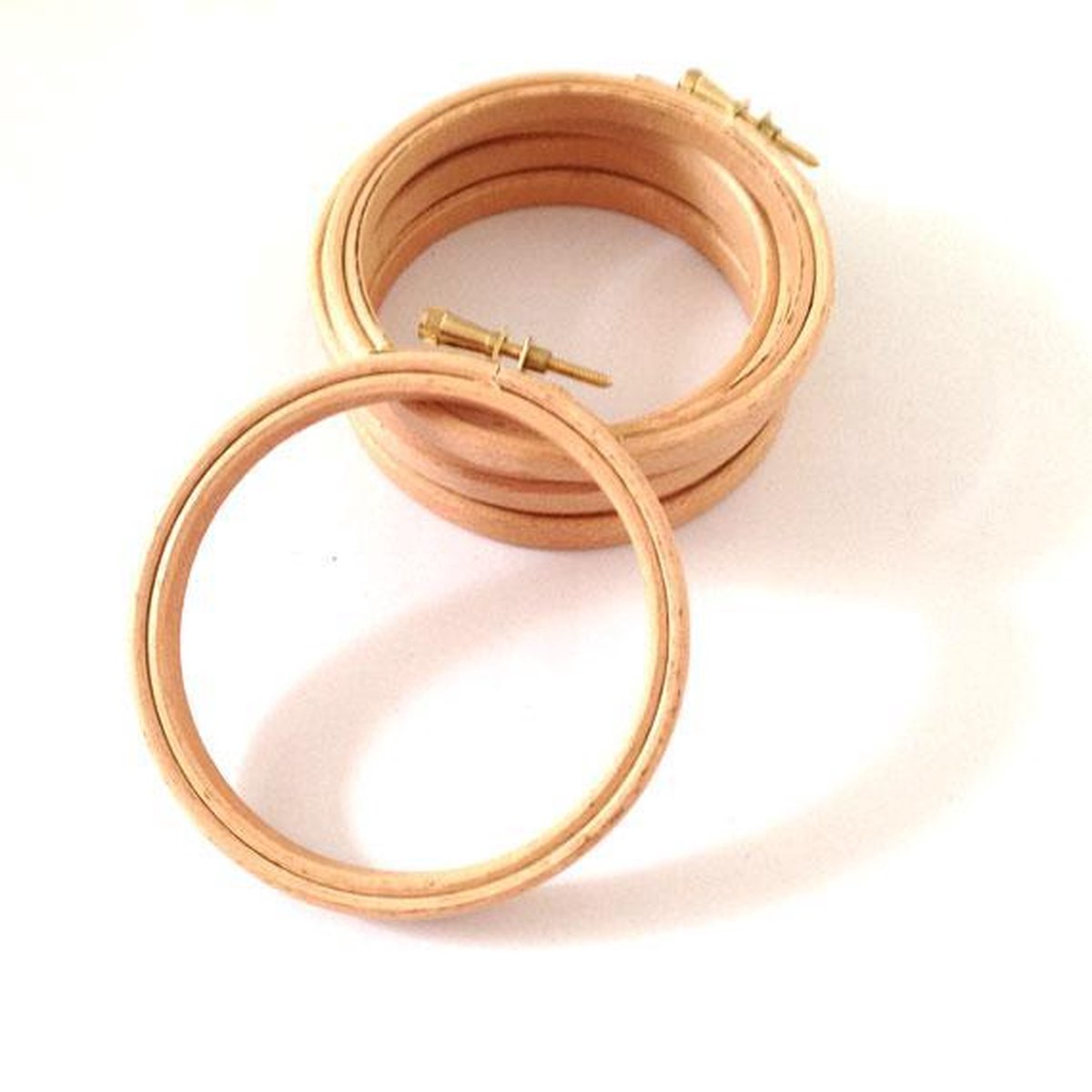 QUARKZMAN 10 stuks mini-borduurlijsten, 2 x 0,87 inch, klein