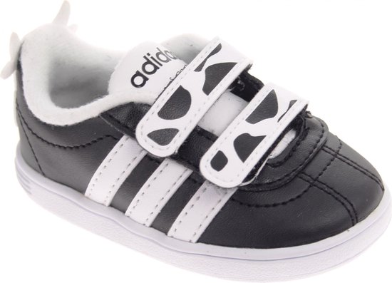 Adidas Sneakers Court Animal Junior Zwart/wit Maat 21 | bol.com