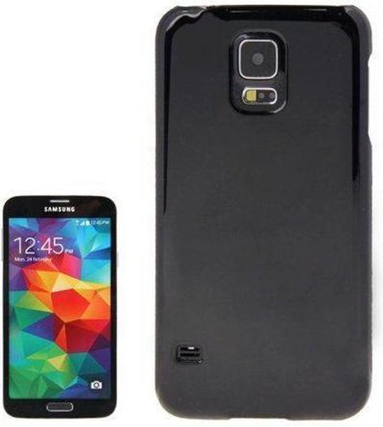 Samsung Galaxy S5 Ultra Dun Zwart Crystal Bescherming Case Cover Hoes  Frontje | bol.com