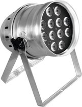 EUROLITE LED PAR-64 HCL 12x10W vloer zilver - LED Par