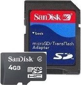 Sandisk 4GB Micro SDHC