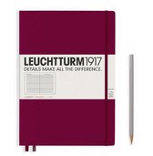 Leuchtturm1917 B5 Notitieboek met zachte kaft lined Port Red