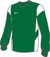 Nike Trainingsshirt - Pine Green/White - XL