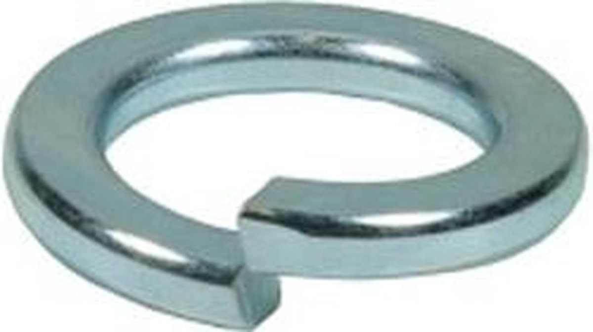 M10 - Veerring - gegalvaniseerd - DIN 127 (15 stuks)