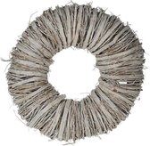 Twijg Krans Whitewash, 30 cm