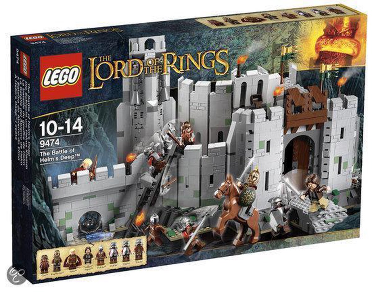 Moeras schreeuw liefdadigheid LEGO Lord of the Rings De Slag om de Helmsdiepte - 9474 | bol.com