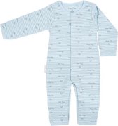 Baby - newborn - boxpak - onesie - kraamcadeau - collectie Frogs en Dogs - blauw - maat 56