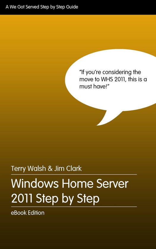 Windows Home Server 2011 Step by Step - cover
