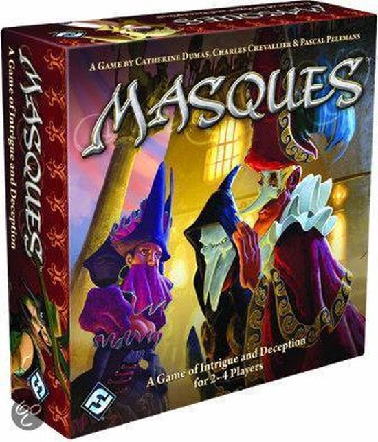 Masques Boxed Card Game Kaartspel Games
