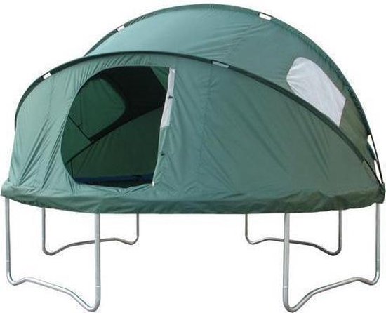 Tent voor trampoline 360 - 370 cm - Groen | bol.com