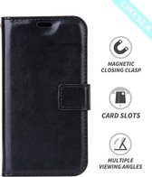 Huawei Mate 10 Pro portemonnee hoesje - Zwart