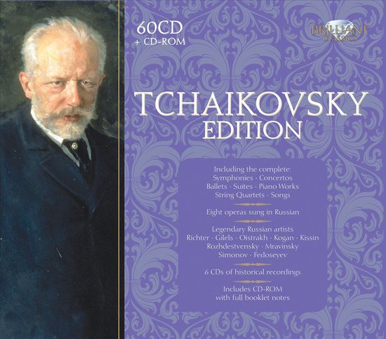 Tchaikovsky Edition (60Cd+Cd-Rom), various artists | Muziek