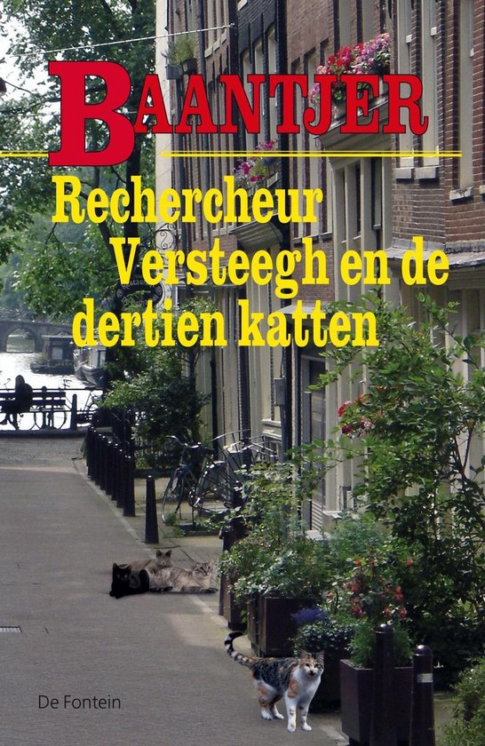 Cover van het boek 'Rechercheur Versteegh en de dertien katten'