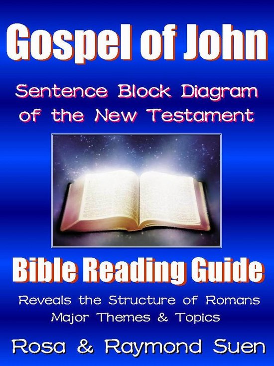 Bible Reading Guide Gospel of John Sentence Block Diagram Method of
