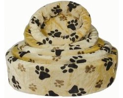 Competition Dierenmand Paw 80 X 21 Cm Pluche Crème
