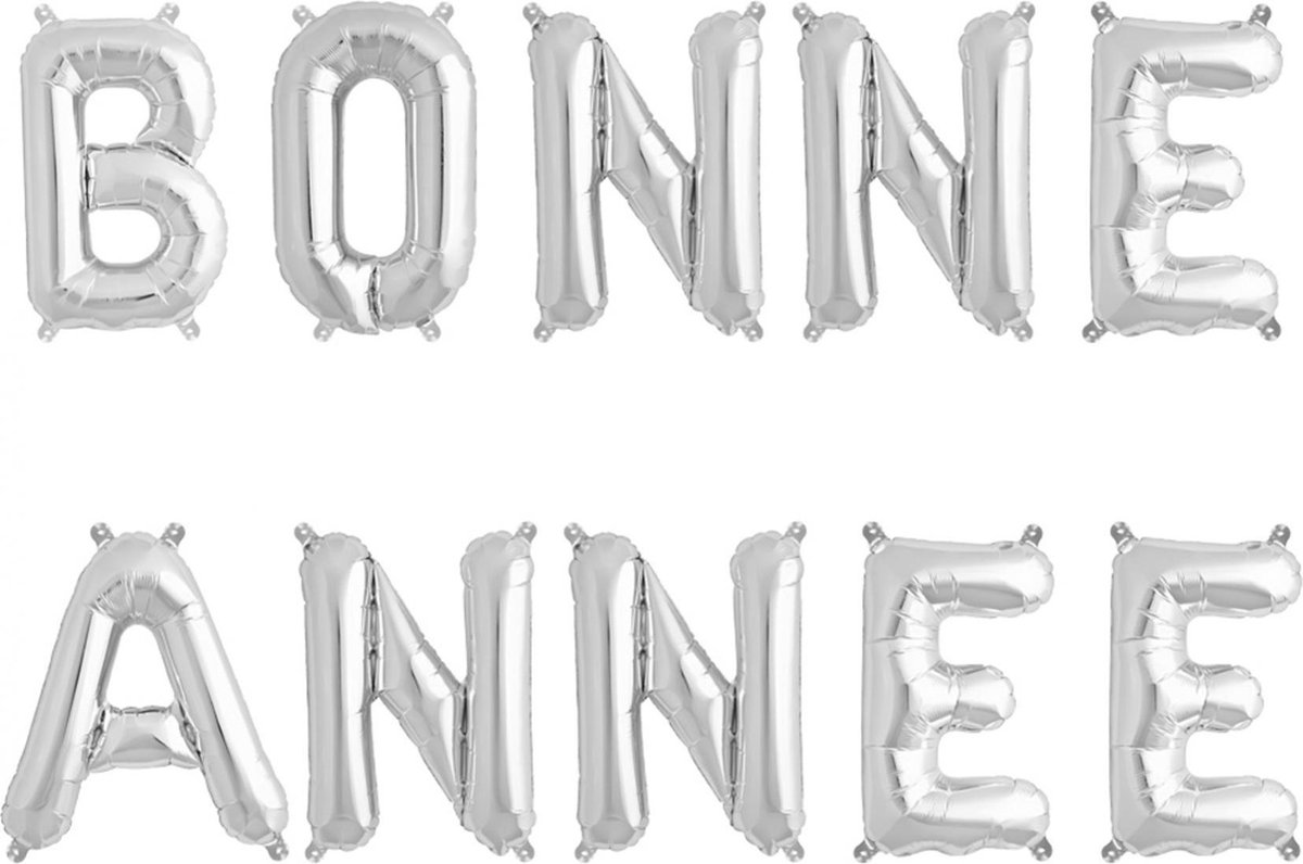 DYNASTRIB - Bonne année letter ballonnen