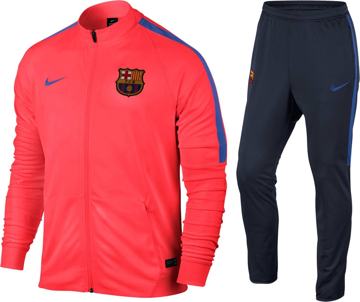 Nike FC Barcelona Trainingspak Heren Trainingspak - Maat - rood/blauw | bol.com
