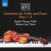 Warren Lee Hyejin Chung - Concertos For Violin And Piano Nos. 1 - 5 (CD)