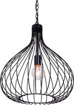Bronq Higgins - Hanglamp - Ø40 cm - Zwart