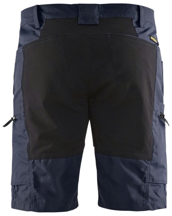 Blåkläder 1449-1845 Service short stretch Bleu marine foncé / Noir taille 54