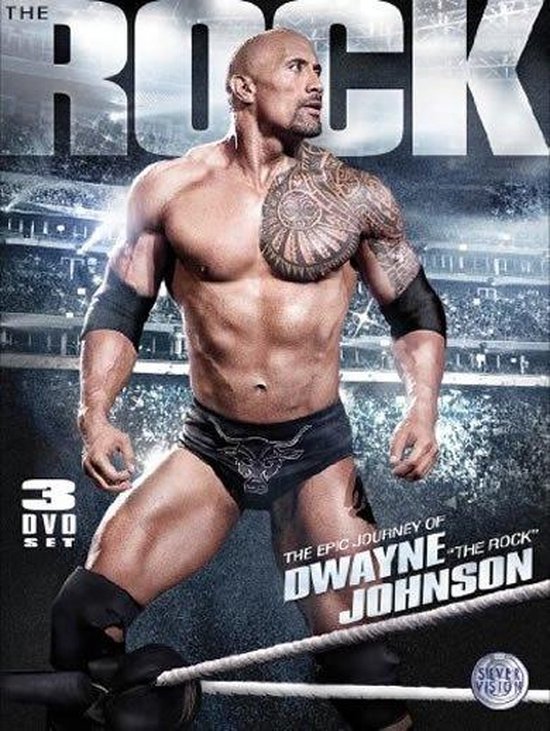 Cover van de film 'WWE - The Epic Journey Of Dwayne 'The Rock' Johnson'