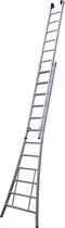 Opsteekladder SuperPRO geanodiseerd uitgebogen bomen - 2x16