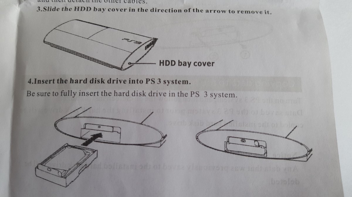Disque dur Playstation 3 500 Go d'origine avec support de montage PS3  Memory HDD | bol.com