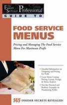 Food Service Professionals Guide to Food Service Menus
