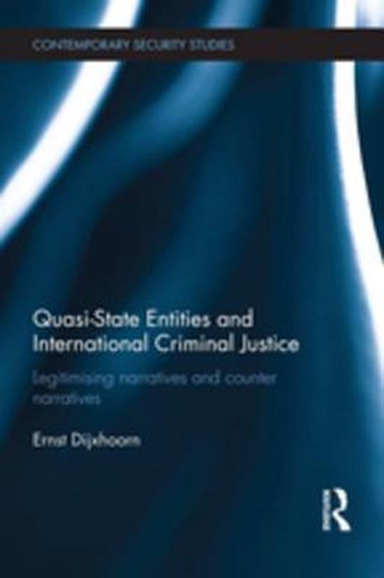 Contemporary Security Studies - Quasi-state Entities and Int ... - cover