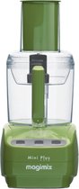 Magimix Mini Plus - Foodprocessor - Inductiemotor - Professionele messen - 30 jaar motorgarantie - Groen