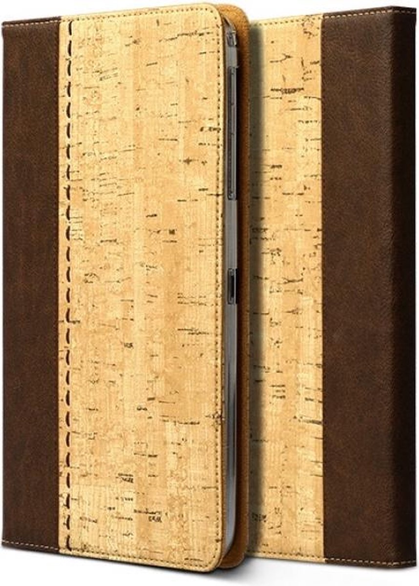 Zenus hoes voor Samsung Galaxy Tab 3 8.0" Masstige E-Cork Diary - Brown